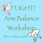 FLIGHT! ARM BALANCE WORKSHOP