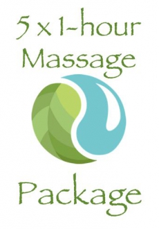 5 x 1 Hour Massage Package
