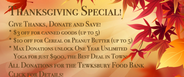 Thanksgiving Specials!