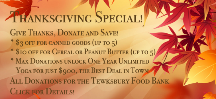 Thanksgiving Specials!