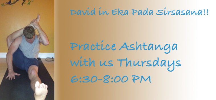 David Practicing Ashtanga Second Series