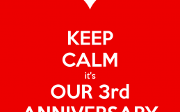 Celebrate our 3rd Anniversary with us!